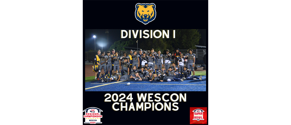 12U D1 WESCON CHAMPIONS